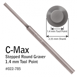 Féltermék C-Max, kör alakú, Ø 1,4 mm, csúcs 15 mm